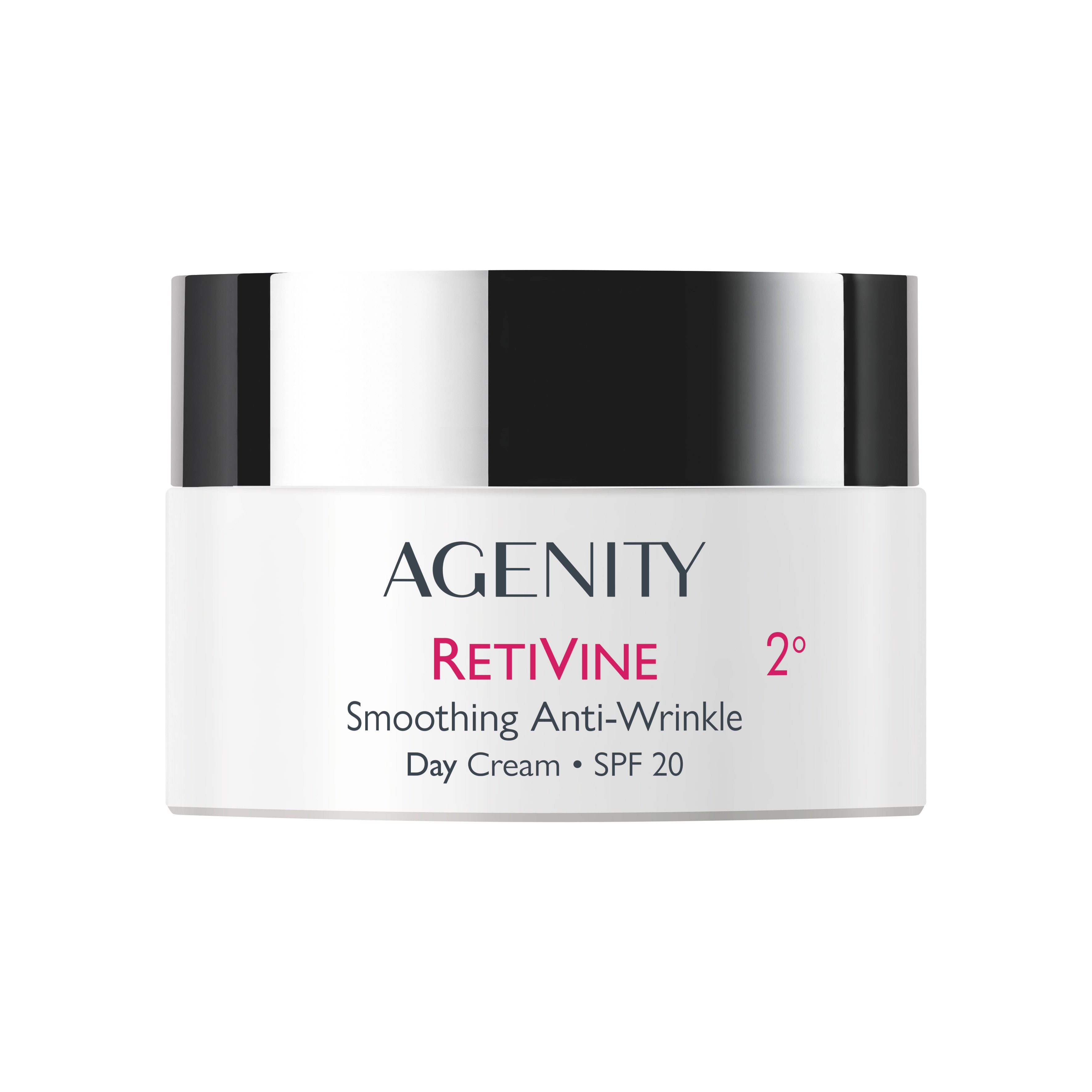 AGENITY RETIVINE 2o Smoothing Anti-Wrinkle Face Cream for Day SPF20 - 50 ml