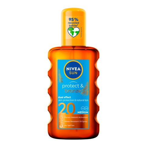 Nivea - Protect & Bronze Oil SPF 20 - 200 ml