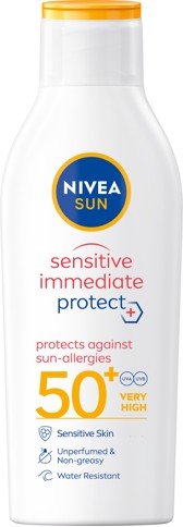 Nivea - Sensitive Immediate Protect Sun-Allergy Lotion SPF 50+ - 200 ml