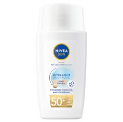 Nivea - Daily Fluid Light Tinted SPF 50+ - 40 ml