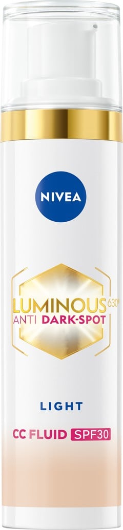 Nivea - Luminous630 CC Fluid SPF30 3-in-1 - Light - 40 ml