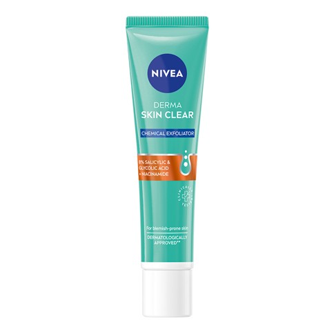 Nivea - DERMA SKIN CLEAR Nacht Peeling Serum - 40 ml