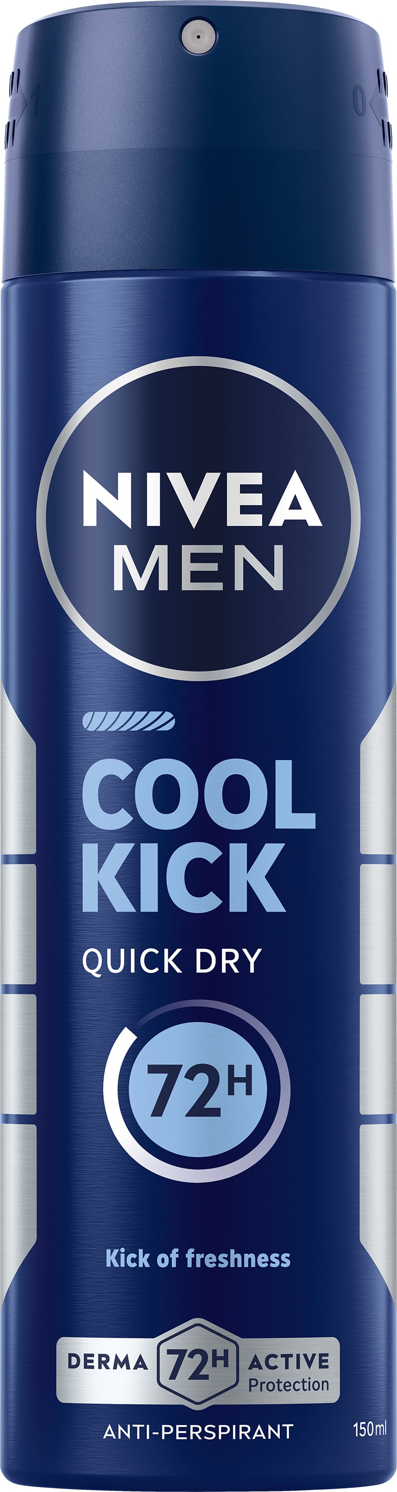 Nivea - Cool Kick Male Spray - 150 ml