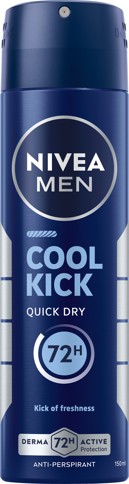 Nivea - Cool Kick Male Spray - 150 ml