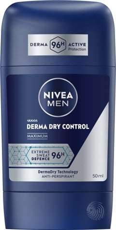 Nivea - Derma Dry Control Deo Stick - 50 ml