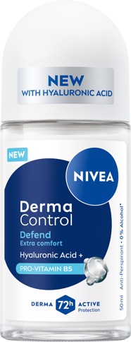Nivea - Derma Control Defend Female Roll-on - 50 ml