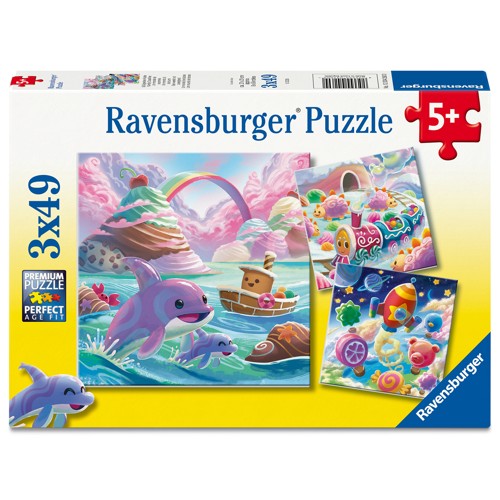 Ravensburger - Candy World 3x49p (12004260)