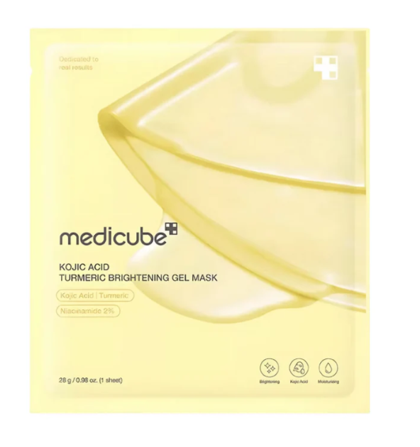 Medicube - Kojic Acid Turmeric Brightening Gel Mask 4 PACK