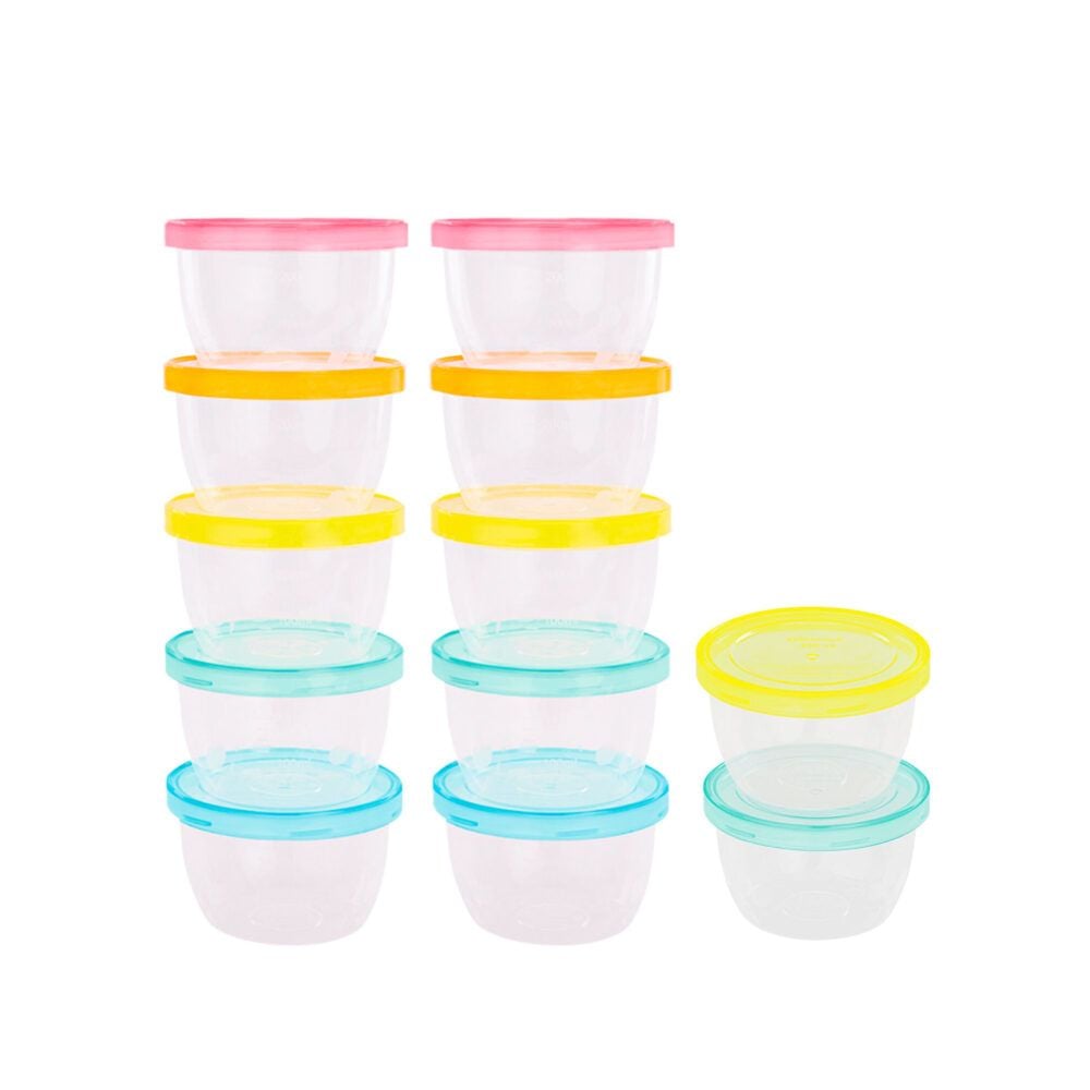 Badabulle -  Badabowls madbøtter - 12x250ml