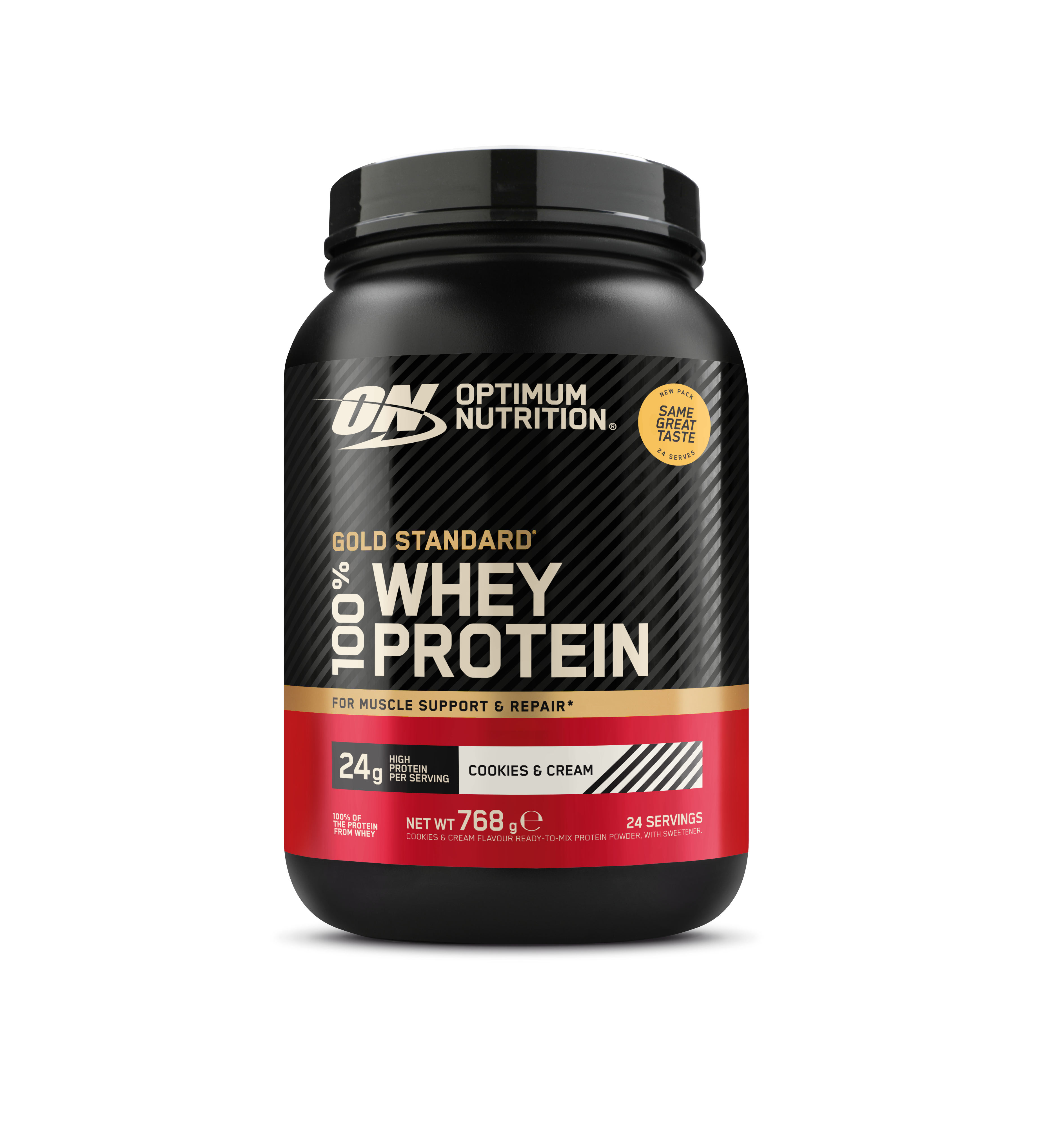 Optimum Nutrition - Gold Standard 100% - Cookies & Cream 768 g