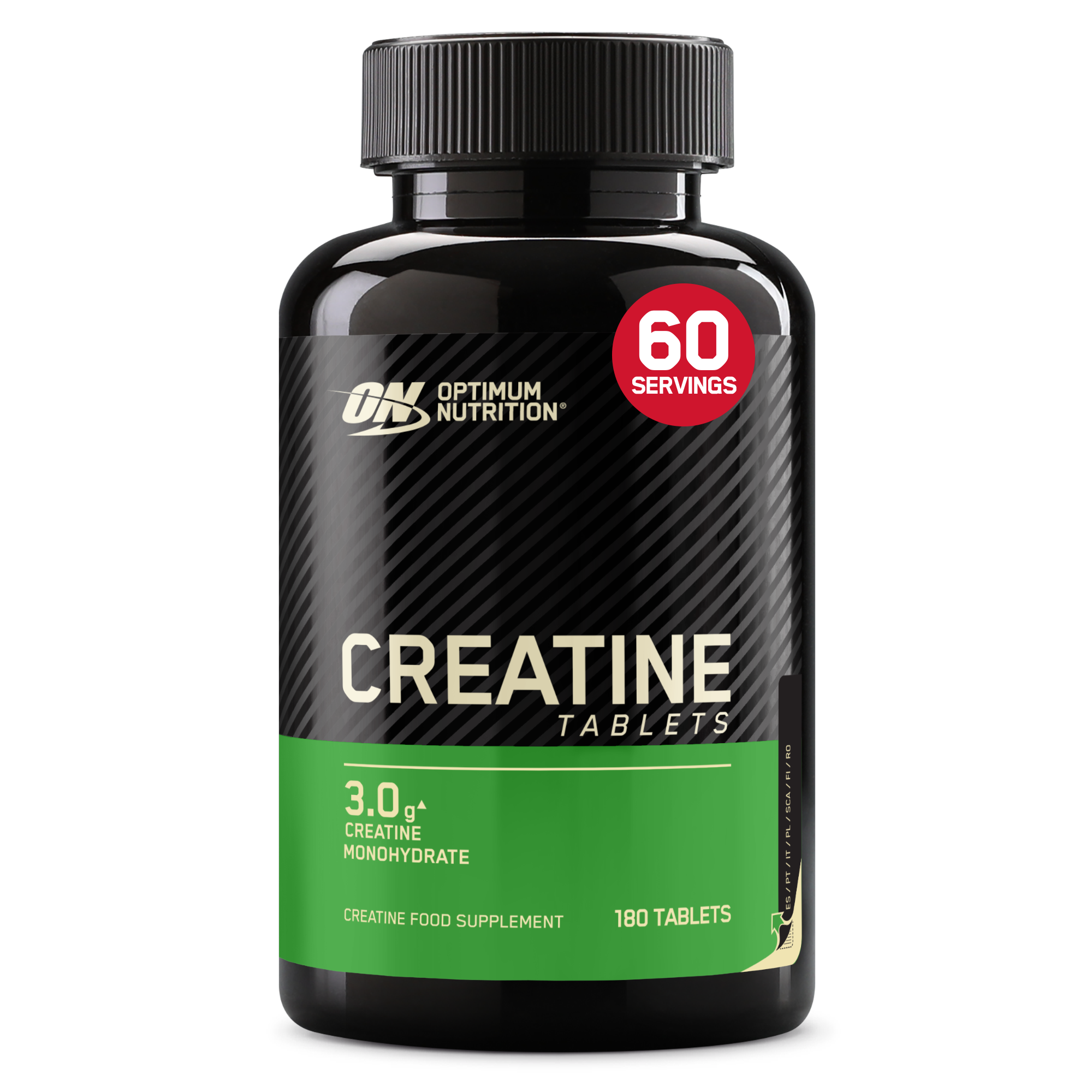 Optimum Nutrition - Creatine Tablets - Unflavoured - 180 tablets