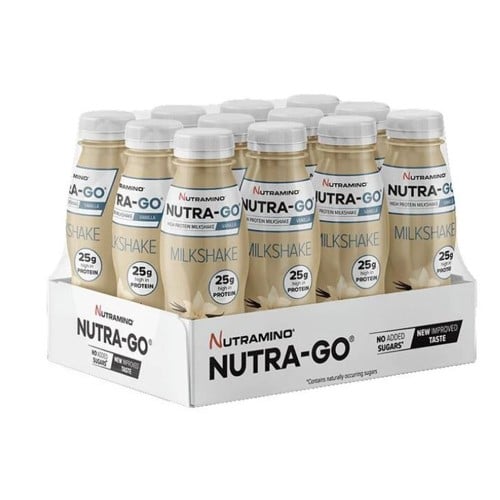 Nutramino - Protein Milkshake - Strawberry 12x250 ml