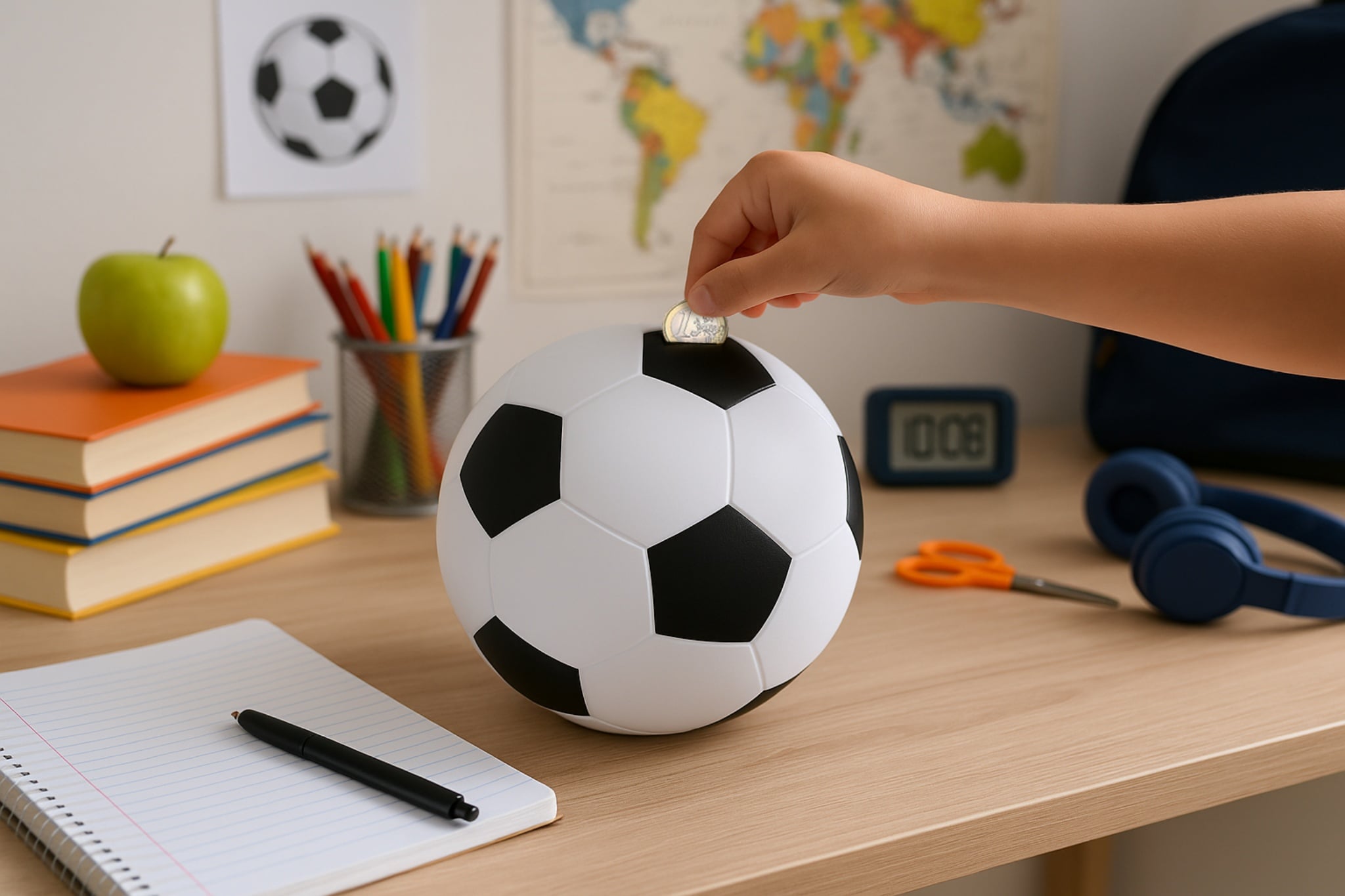 iTotal - Piggy Bank FOOTBALL (XL2497V)