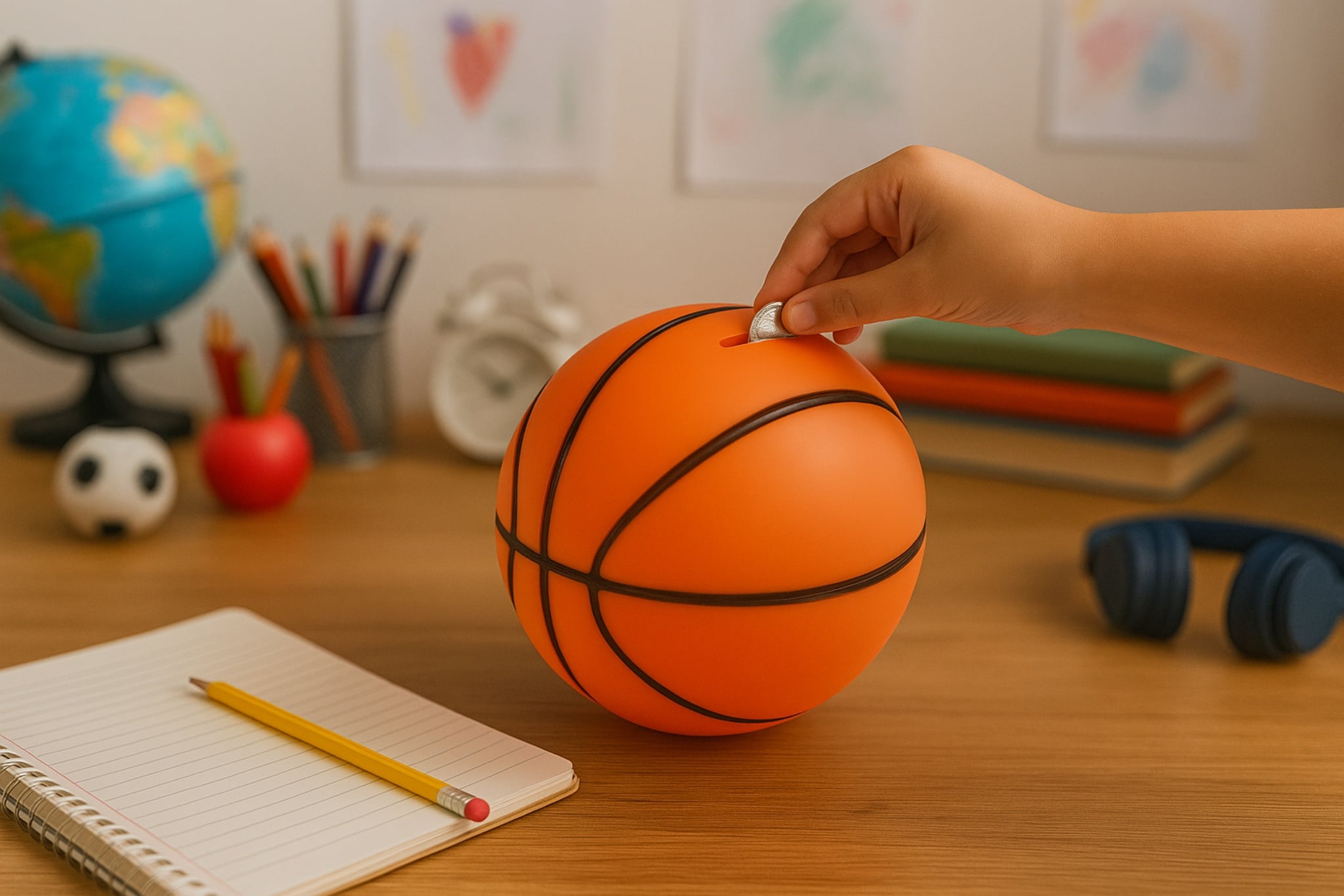 iTotal - Piggy Bank BASKETBALL (XL2497W)