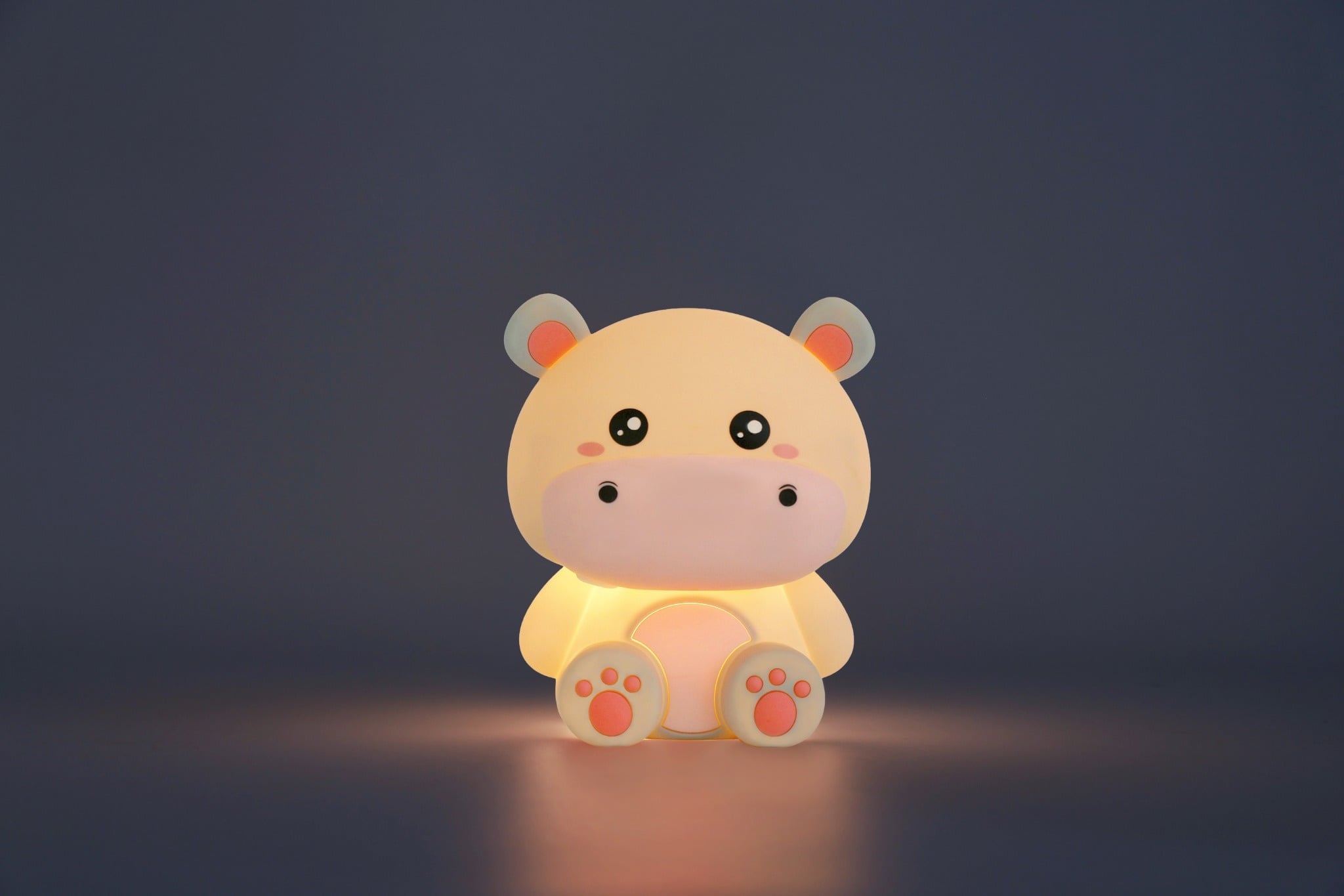 iTotal - Silicone Night Light - Hippo (XL3222)