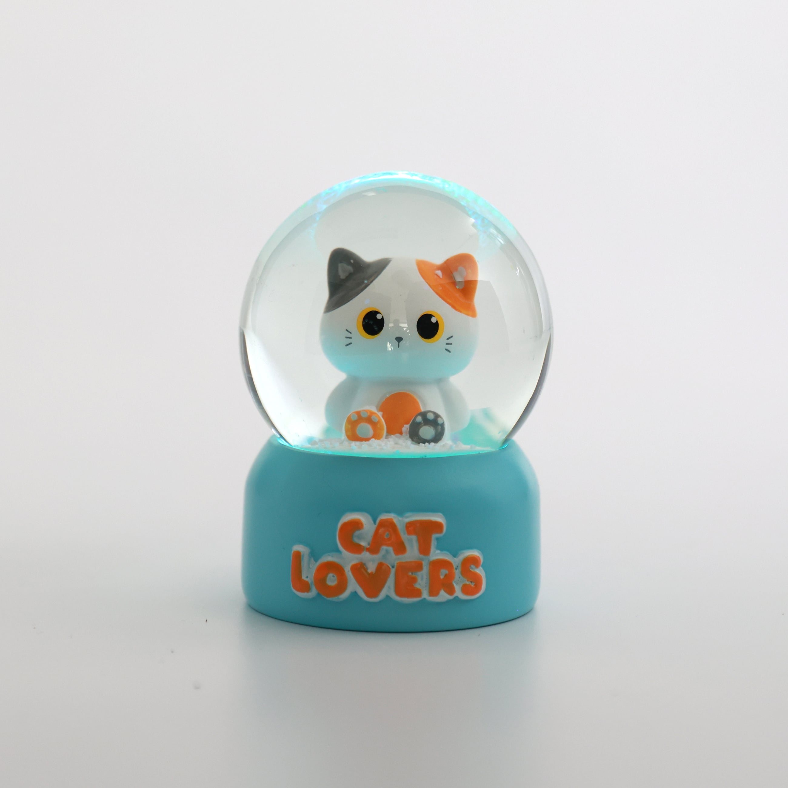 iTotal - Snow Globe - Orange Cat (XL3186)