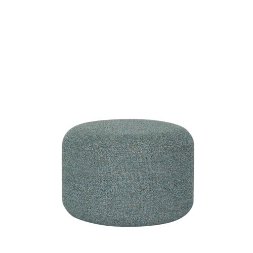 Hübsch - Marshmellow Pouffe - Dark grey - Small ø52xh36cm