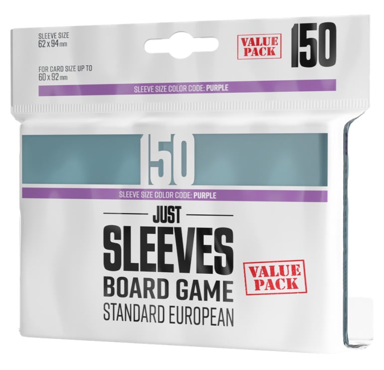 Just Sleeves - Standard European Value Pack (150)