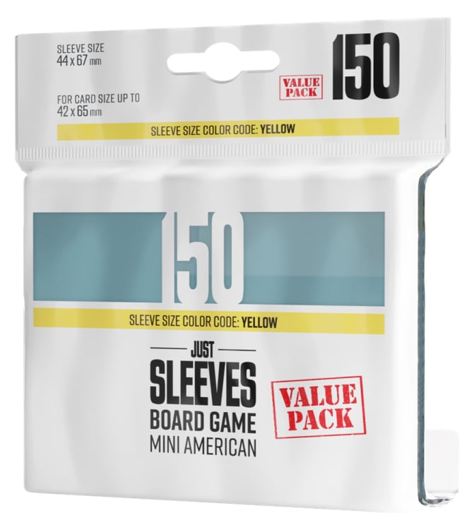 Just Sleeves - Mini American Value Pack (150)