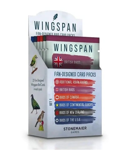 Wingspan: Fan Designed Packs (Display)