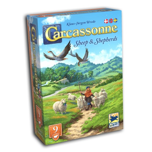 Carcassonne: Expansion 9 - Sheep & Shepherds expansion 2025 (svensk version)