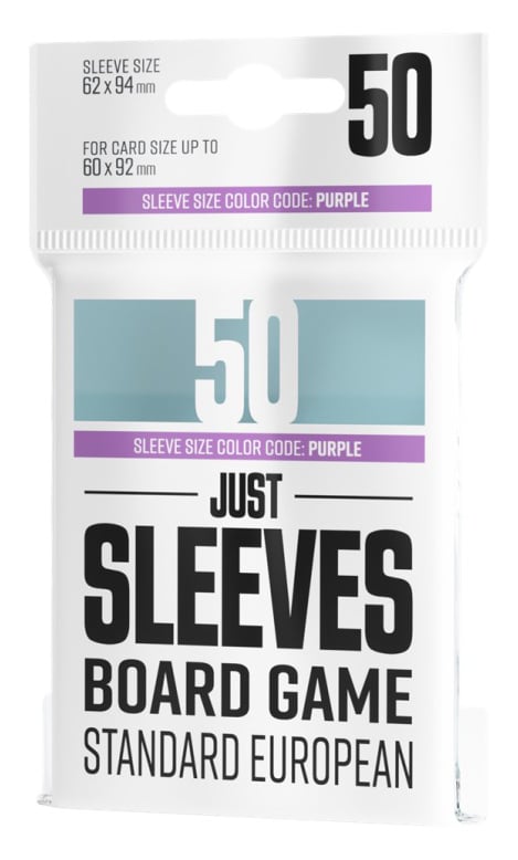 Just Sleeves - Standard European (50)