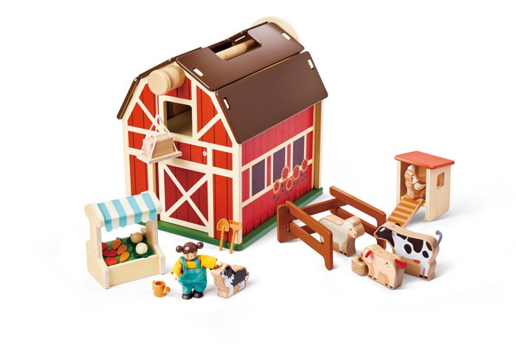 Hape - Happy Farm Playset (87-3530)