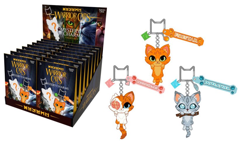 Warrior - Cats Collectible Charm Asst. (359-107200)