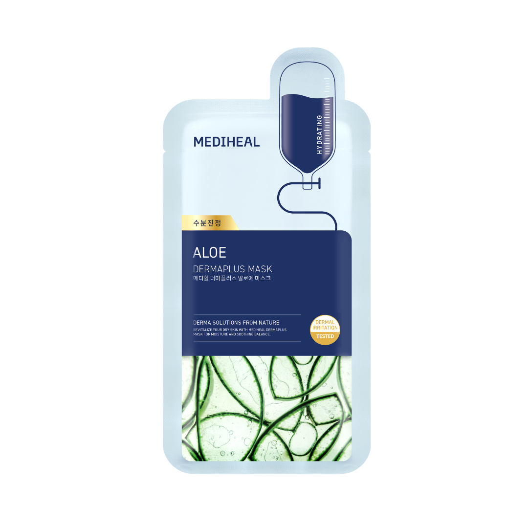 Mediheal - Dermaplus Aloe Mask - 1 pcs.