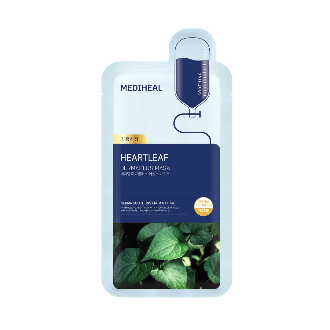Mediheal - Dermaplus Heartleaf Mask - 1 pcs.