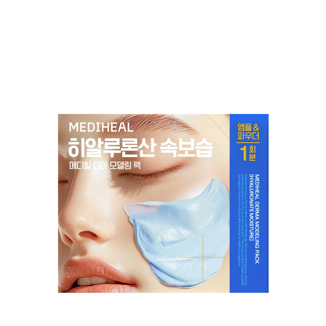 Mediheal - Derma Modeling Pack - Hyaluronate Moisture - 1 pcs.