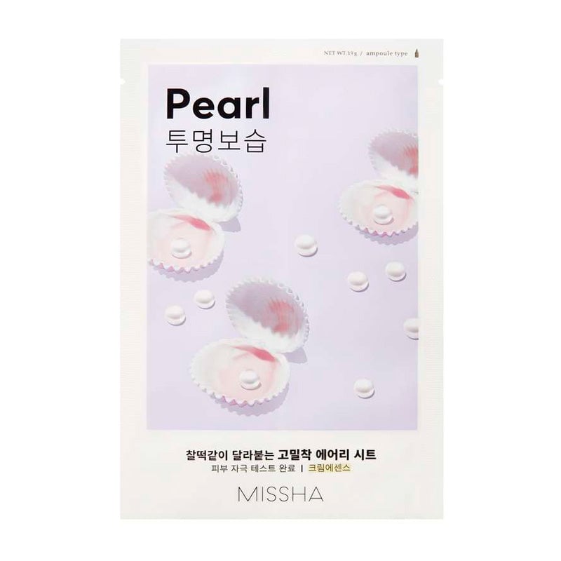 MISSYA - Airy Fit Sheet Mask - Pearl - 19 grams
