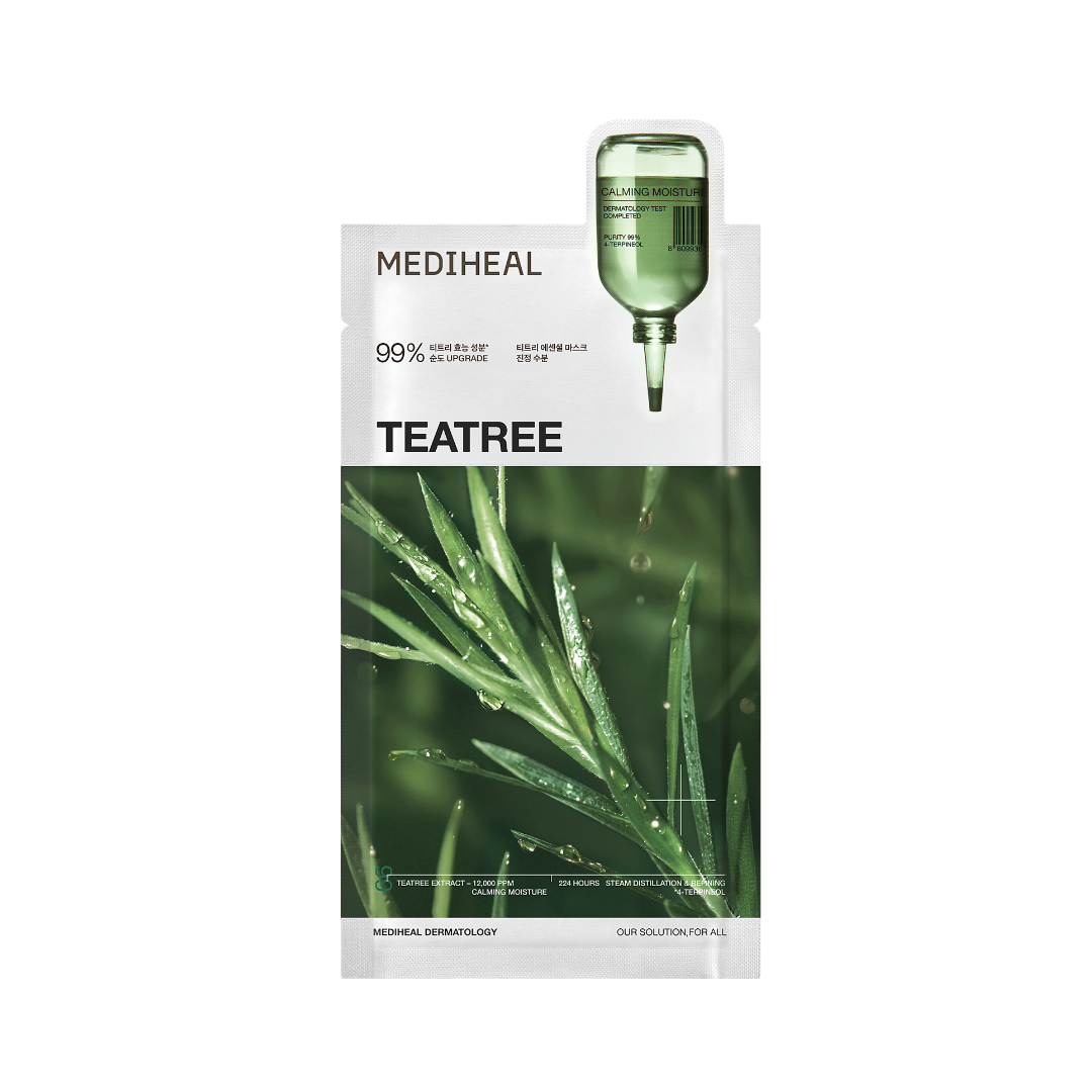 Mediheal - Teatree Essential Mask - Calming Moisture - 1 pcs.