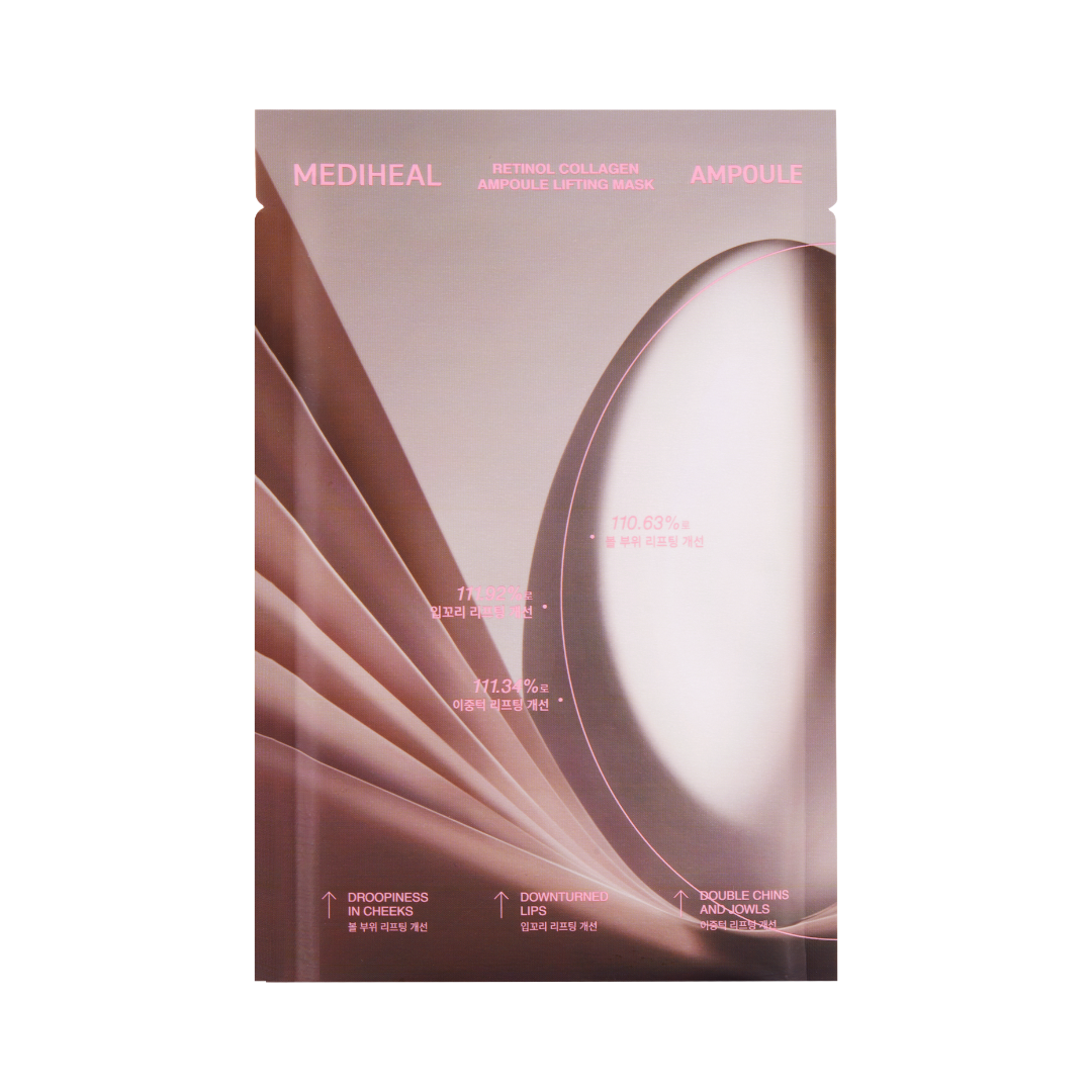 Mediheal - Retinol Collagen Ampoule Lifting Mask - 1 pcs.