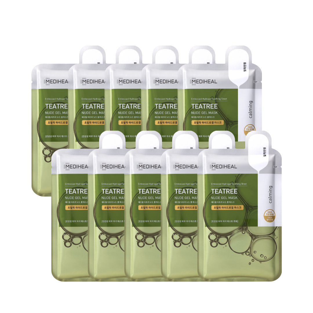 Mediheal - Teatree Nude Gel Mask - 10 pcs.