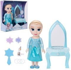 Disney Frozen - Elsa Large Doll & Vanity, 38 cm (10854J)