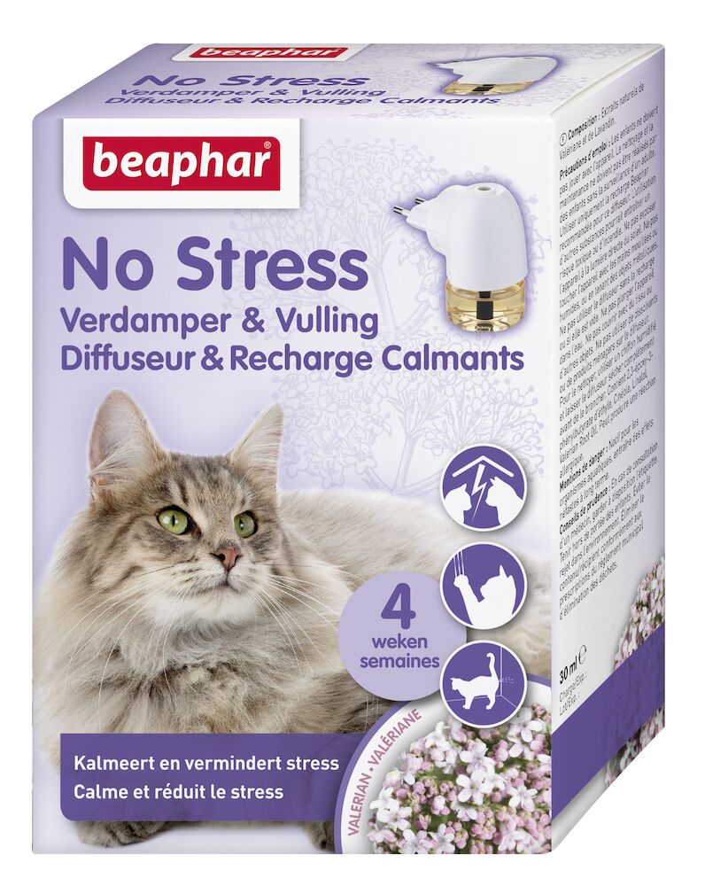 Beaphar - Beroligende diffuser sæt til kat