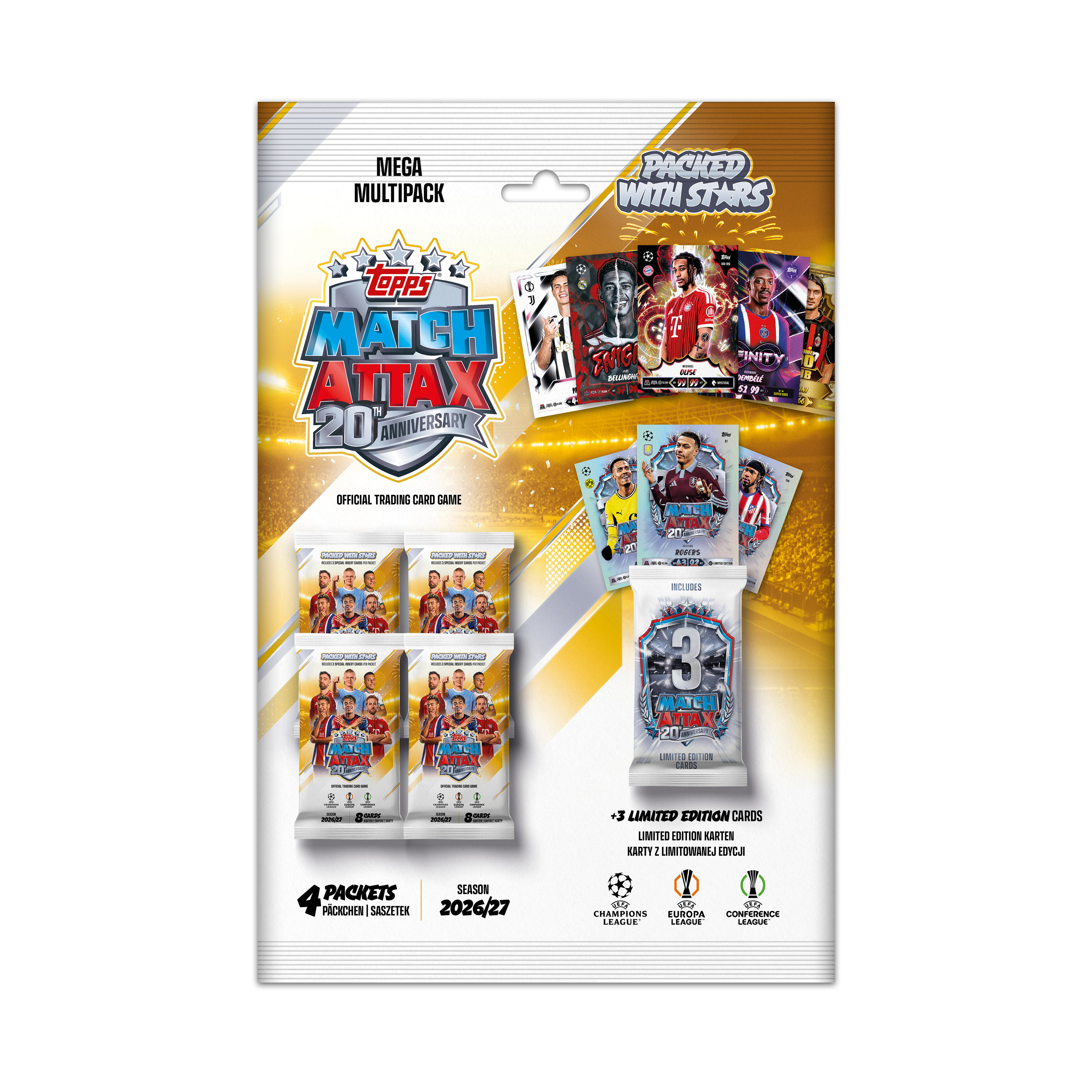 Topps - Match Attax Champions League Mega Multipack