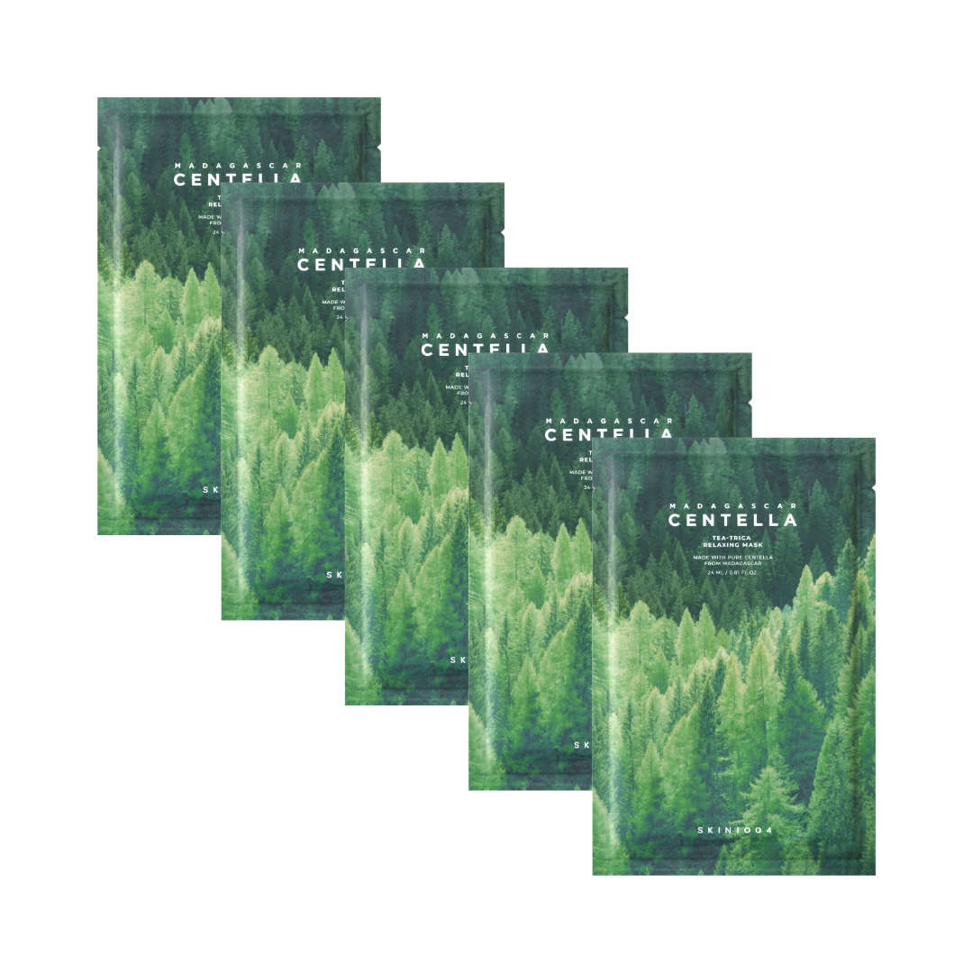 SKIN1004 - Madagascar Centella Tea-Trica Relaxing Mask - 5 pcs.