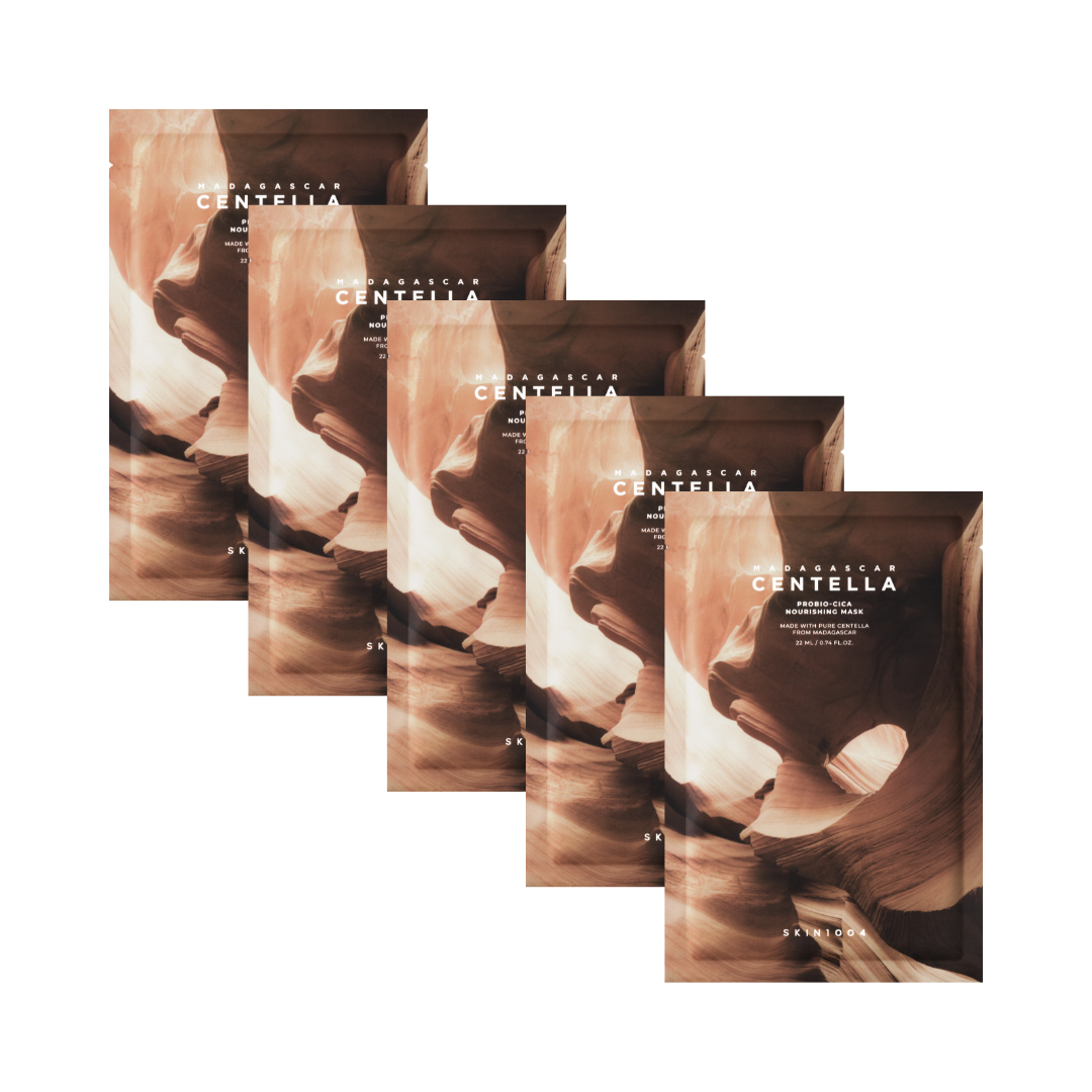 SKIN1004 - Madagascar Centella Probio-Cica Nourishing Mask - 5 pcs