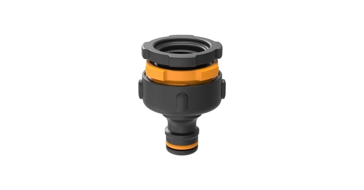Fiskars - Comfort Multi Krankobling - Passer til gjenger 1/2", 3/4" og 1"
