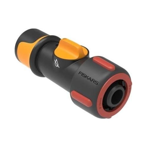 Fiskars - CF QuHoseConn with ON/OFF - 19mm(3/4")