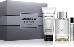 Montblanc Explorer Platinum 100ml EDP Spray / 7.5ml EDP / 100ml Shower Gel
