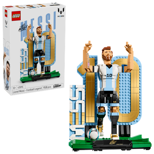 LEGO - Editions Football - Lionel Messi – fotbollslegend (43015)
