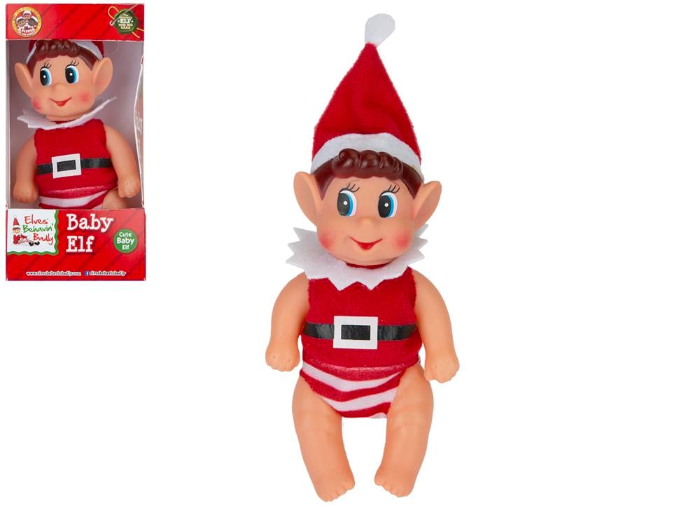 Elves Behavin' Badley - Baby Elf Doll 12 cm 2 asst. CDU