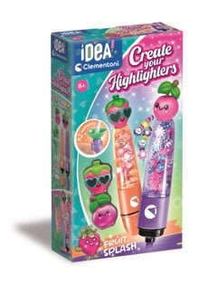 Clementoni - Create Your Highlighters Fruit Splash (Pack By 2) (I-18395)