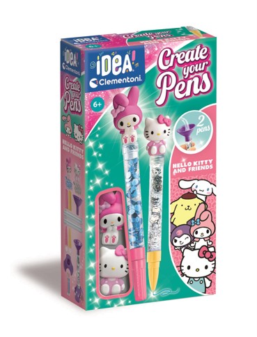 Clementoni - Create Your Pens: Hello Kitty & Melody (I-18433)
