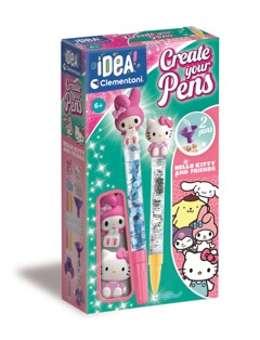 Clementoni - Create Your Pens: Hello Kitty & Melody (I-18433)