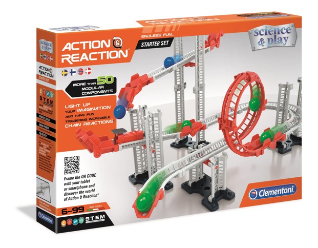 Clementoni - Action and Reaction - Starter Set (I-78428)