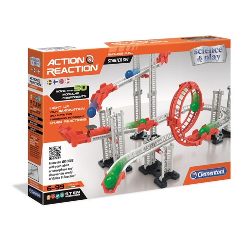 Clementoni - Action and Reaction - Starter Set (I-78428)